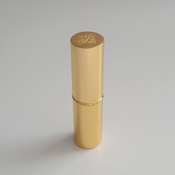 Estee Lauder Pure Color Long Lasting Lipstick 123 FIG Gold Case Preowned - Picture 4 of 7